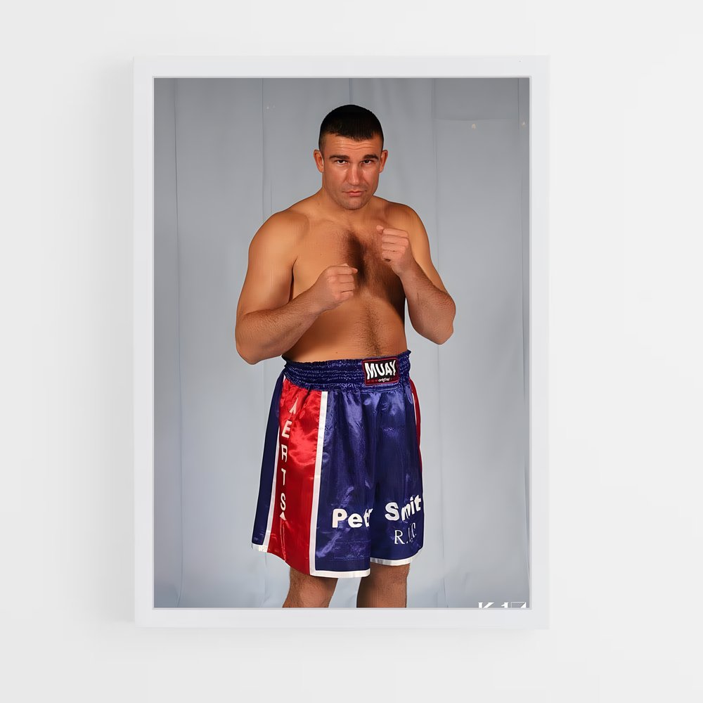 Poster Peter aerts – affiche Kick-boxing (vue 3)